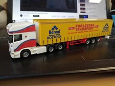 Herpa Eigenbau Scania R Topline Hakull AS / Fuglestad Transport Sandnes Norwegen