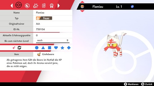 Shiny flamiau 6iv lvl - lvl, |