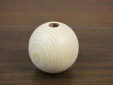 Holzkugeln Buche massiv Ø 20,25,30,35,40,45,50 und 60 mm halbgebohrt