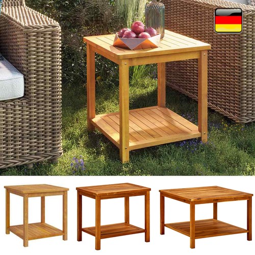 Gartentisch akazie massivholz - gartentisch,