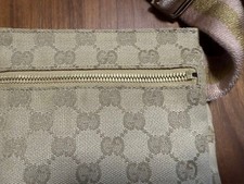 GUCCI Auth GG Belt Bag