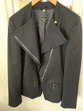 🌲AKRIS LUXUSLABEL BLAZER SCHWARZ 38/40 NP ÜBER 1000 € ! ABSOLUTES SCHNÄPPCHEN!!