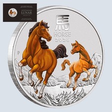 Lunar 3 Pferd 2026 - 1/4 Oz