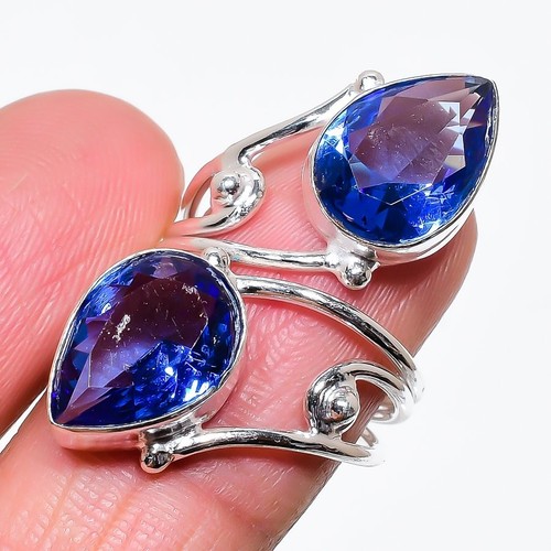 Blauer tansanit edelstein 925 - tansanit,