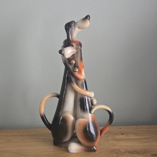 Gilde hundepaar dekofigur 29cm - hundepaar,
