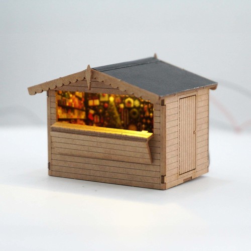 Weihnachtsmarktstand maßstab - weihnachtsmarktstand,