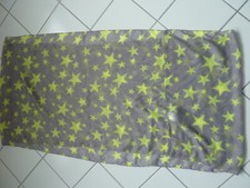 TT-Denim, Loop-Schal, sehr guter Zustand, Acryl, grau/neongelb, 52x106 cm