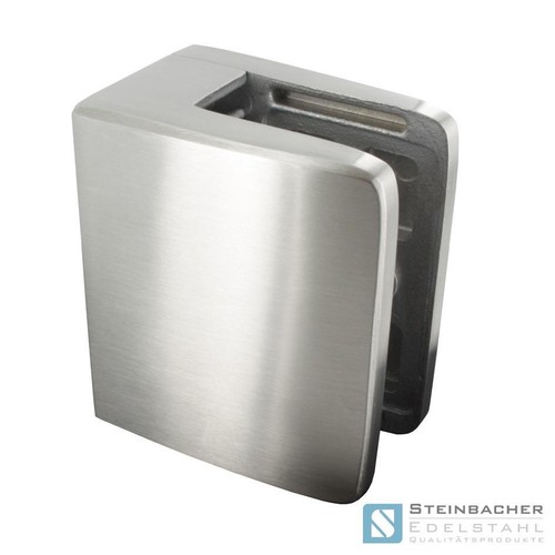 Edelstahl glashalter 70mm - edelstahl,