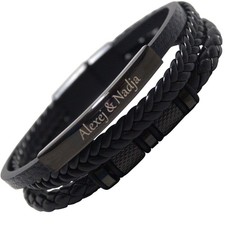 Personalisierter Leder Armband