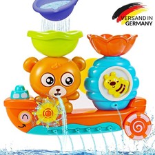 Baby Badewannenspielzeug mit Saugbechern Badespielzeug Wasserspielzeug Geschenk