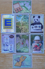 8 Glitzer-Sticker Edeka-Sammelbilder Was ist was? Landwirtschaft