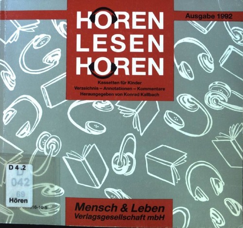 Hören lesen kassetten - hören, hören.