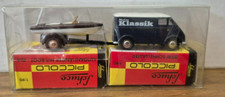Schuco Piccolo DKW Schnellaster mit Boot & Anhänge in OVP 1:90 MotorKlassik