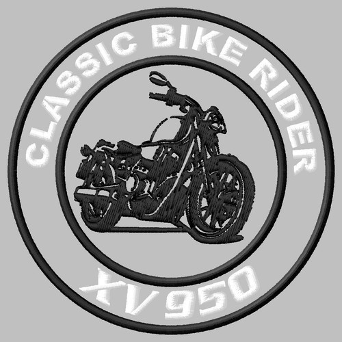Yamaha 950 bike aufnäher - 950,