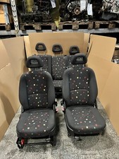 Mercedes 414 MB Vaneo Stoff Sitze Ausstattung Dunkelgrau schwarz bunt