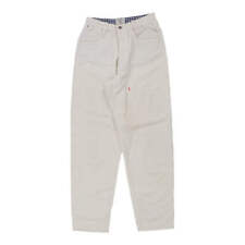 Alter 14 Valentino Cordhose - 26 W 30 L weiß Baumwolle