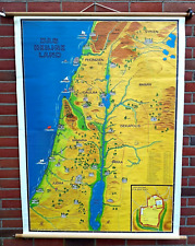 alte Hamburger Schulwandkarte