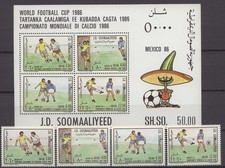 Fußball WM 1986, Soccer - Somalia - ** MNH