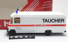 BB347, Alter Herpa MB Mercedes Benz 508 D Taucher DLRG TOP OVP 1:87 / H0