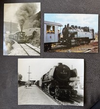 Dampflok 2 alte Postkarten