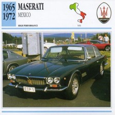 1965-1972 Maserati Mexico