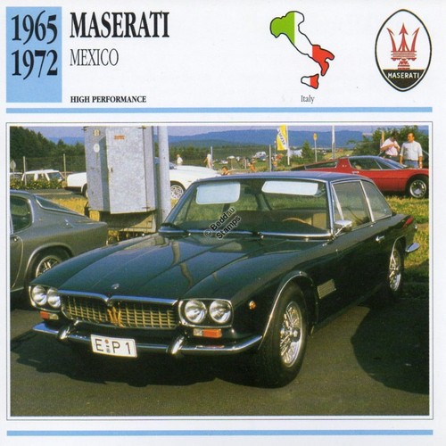 1965 1972 maserati mexico - 1965-1972,