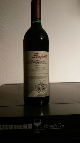 Flasche penfolds bin 707 - 1,