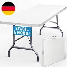 Casaria® Gartentisch 183X76Cm