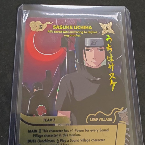 Naruto tcg sasuke uchiha - naruto,