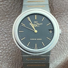 IWC Uhr Quartz Titan Gold 18k