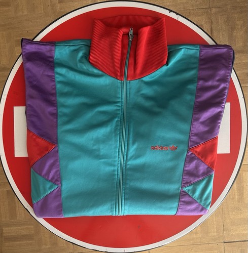 Adidas vintage track jacket - vintage,
