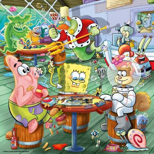 Puzzle spongebob - puzzle,