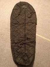 Original Bundeswehr Schlafsack, Mumienform, Bw, 1989