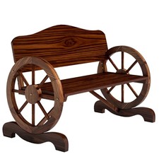 Gartenbank Holz, 2-Sitzer