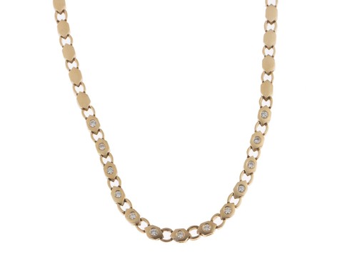 Halskette 18kt gelbgold 8g - 18kt, 47,8g