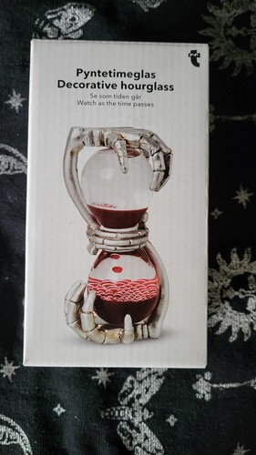 Wasser sanduhr skeletthände - sanduhr,