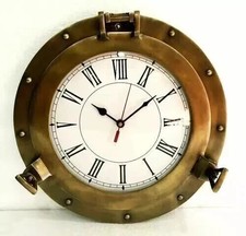 12" Schiffs Bullauge Uhr –