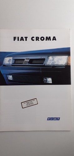 Fiat croma - fiat:, (falt-prospekt)