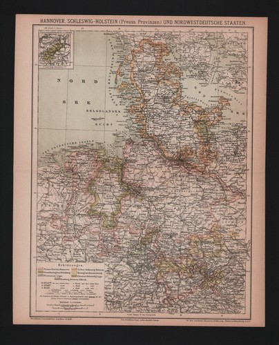 Landkarte map 1884 hannover - landkarte,