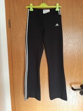 adidas Damen Sport-, Fitness-, Freizeit-, Gymnastikhose Gr. 164 schwarz