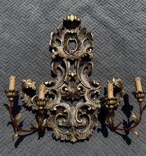 Barock Wandleuchte Antik