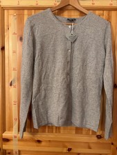 Strickjacke, Gr. 38, Cashmere 45% und Seide 55%, Originalpreis 70 Euro