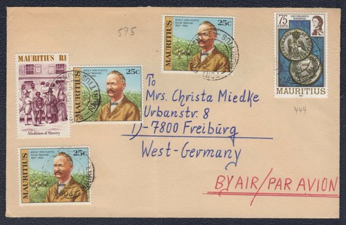 Mauritius 1984 cover west - 1984,,