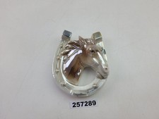 Pferdekopf Hufeisen Figur