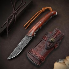 Taschenmesser Damaststahl