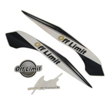 Dekor Frontverkleidung Aufkleber Sticker Deko-Sticker Ersatzteile Deko Scooter