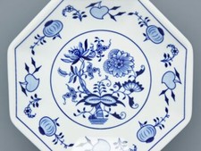 Zwiebelmuster Bohemia Original Teller Oktan R 19,5 cm Porzellan Karlsbader Neu