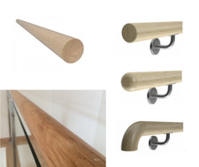 Wandhandlauf Handlauf Eiche