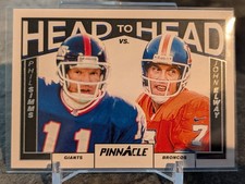 Phil Simms John Elway 2024 Panini Encore Head to Head Giants Broncos