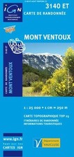 Mont Ventoux  1 : 25 000